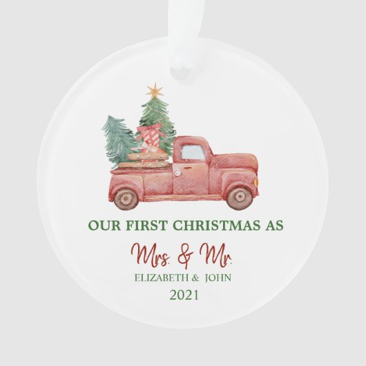 Red Truck présente nos premières fêtes de Noël (devant)