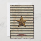  Red Truck Rustic Farmhouse Kaart (Achterkant)