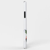  Red Truck van Barn-kerstboom Case-Mate iPhone Case (Achterkant/rechts)