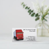 Red Truck Visitekaartje (Staand voorkant)