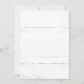 Red Truck Yellow Sunflower Rustic Moving Aankondiging (Achterkant)