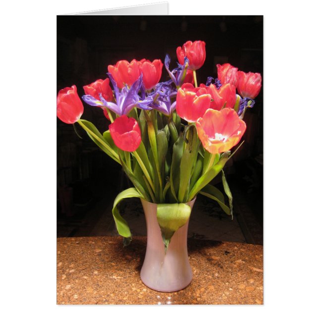 Red Tulip Bouquet II (Voorkant)