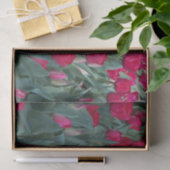 Red Tulip Garden Floral Tissuepapier (Geschenk)
