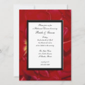 Red Tulip Lijst Weddenschap Kaart (Voorkant)