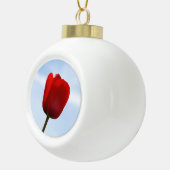 Red Tulip Ornament (Rechts)
