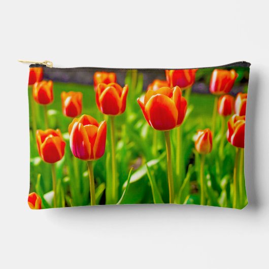 Red Tulips Pouch Etui (Voorkant)