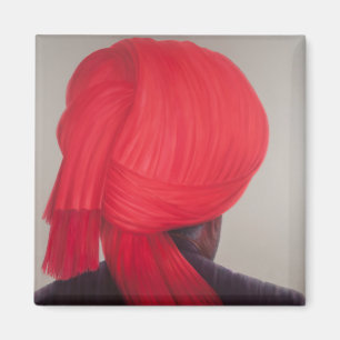 Red Turban 2012 Magneet