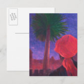 Red Turban dusk Jodhpur 2012 Briefkaart (Voorkant / Achterkant)