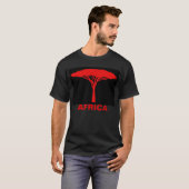 Red Umbrella Tree T-shirt (Voorkant volledig)