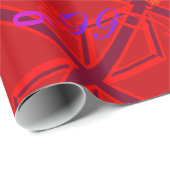 Red Union Jack Cadeaupapier (Rol Hoek)