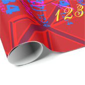 Red Union Jack Cadeaupapier (Rol Hoek)