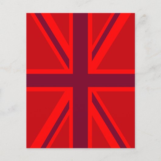 Red Union Jack Flyer (Voorkant)