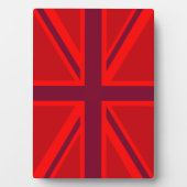 Red Union Jack Fotoplaat (voorkant)
