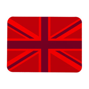 Red Union Jack Magneet