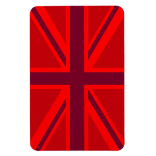 Red Union Jack Magneet