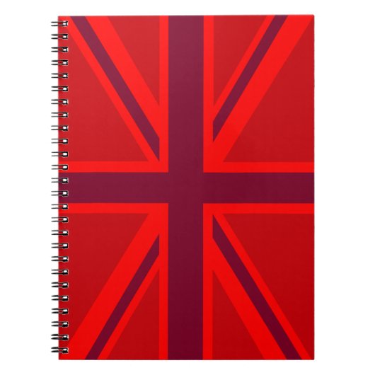 Red Union Jack Notitieboek (Voorkant)
