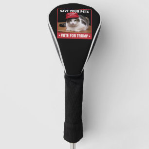 Red uw huisdieren Stem op Trump VS Verkiezing cita Golfheadcover