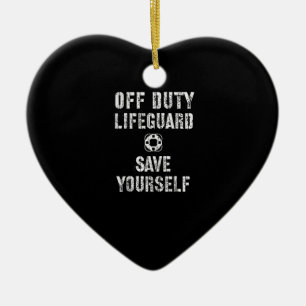 Red uw reddingsbrigade keramisch ornament