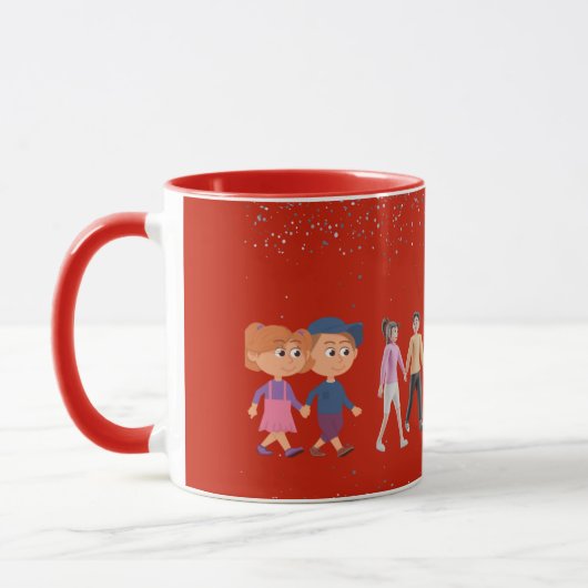 Red Valentine Mugs (Gauche)