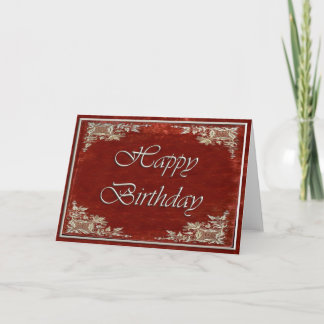 Red Velvet Birthday Kaart