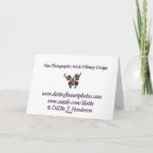 Red Velvet Birthday Kaart (Achterkant)