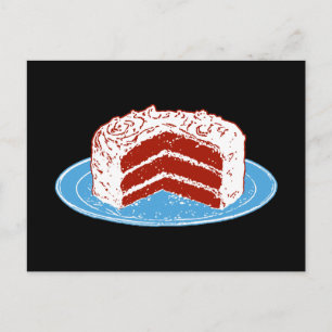 Red Velvet Cake Briefkaart
