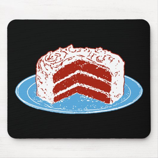 Red Velvet Cake Muismat (Voorkant)