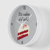 Red Velvet Flavor Sponge Cake O'Clock - Kitchen (Hoek)
