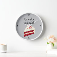 Red Velvet Flavor Sponge Cake O'Clock - Kitchen