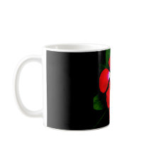 "RED VINCA" 11 oz. MOK KOFFIE