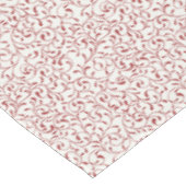 Red Vine Scroll tafelkleed – Holiday Elegance (Gekanteld)