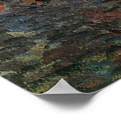 Red Vineyard van Vincent van Gogh, Kunst Poster (Hoek)