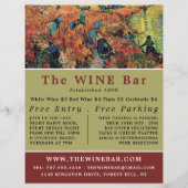 Red Vineyards, Van Gogh, Wijnstang/Winery Flyer (Voorkant)