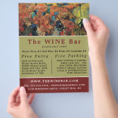 Red Vineyards, Van Gogh, Wijnstang/Winery Flyer (Hand)