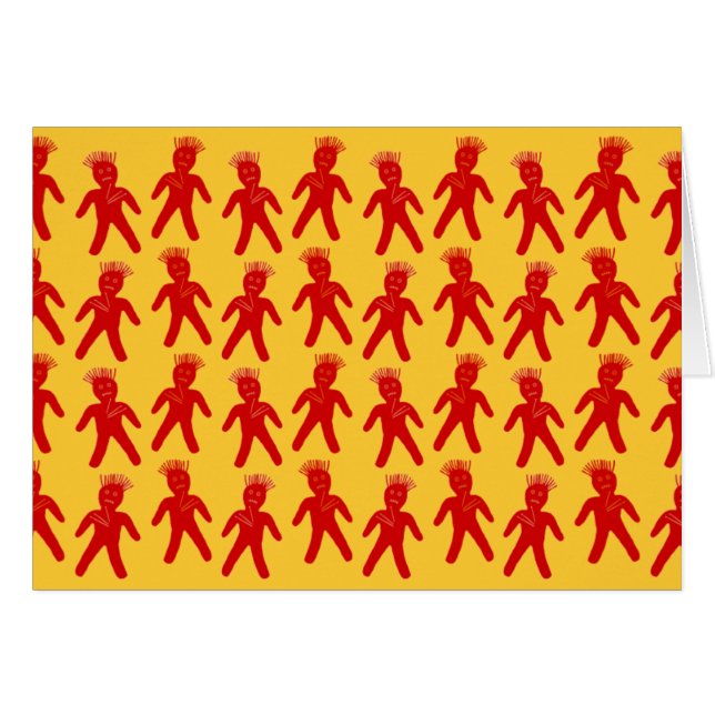Red Voodoo Doll (Voorkant Horizontaal)