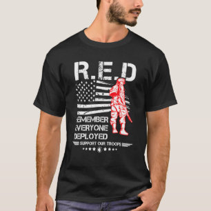 Red Vrijdag militair veteraan herinnert zich allem T-shirt