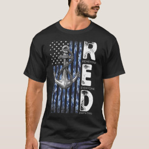 Red Vrijdag veteranen Dag Amerikaanse marine suppo T-shirt