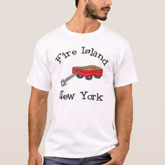 Red Wagon Fire Island T-shirt
