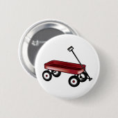 Red Wagon Ronde Button 5,7 Cm (Voorkant /achterkant)