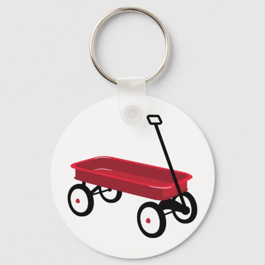 Red Wagon Sleutelhanger (Voorkant)