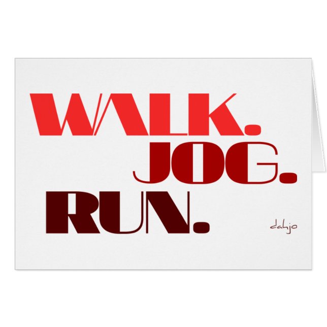 RED WALK JOG RUN (font CHUNKY) (Voorkant Horizontaal)