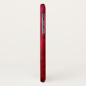 Red Watercolor Mashup Apple iPhone X Coque (Dos/Gauche)
