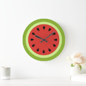 Red Watermelon Slice Wall klok (Huis)