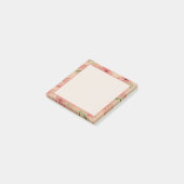 Red Waterverf Daisy Field  Post-it® Notes (Schuin)