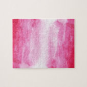 Red Waterverf Ombre Legpuzzel (Horizontaal)