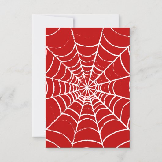 Red Web Bedankkaart (Voorkant)