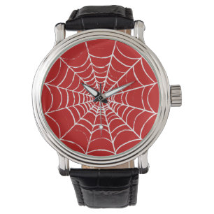 Red Web Horloge