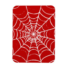 Red Web Magneet