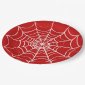 Red Web Papieren Bordje (Gekanteld)