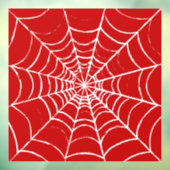 Red Web Raamsticker (Vel 3)